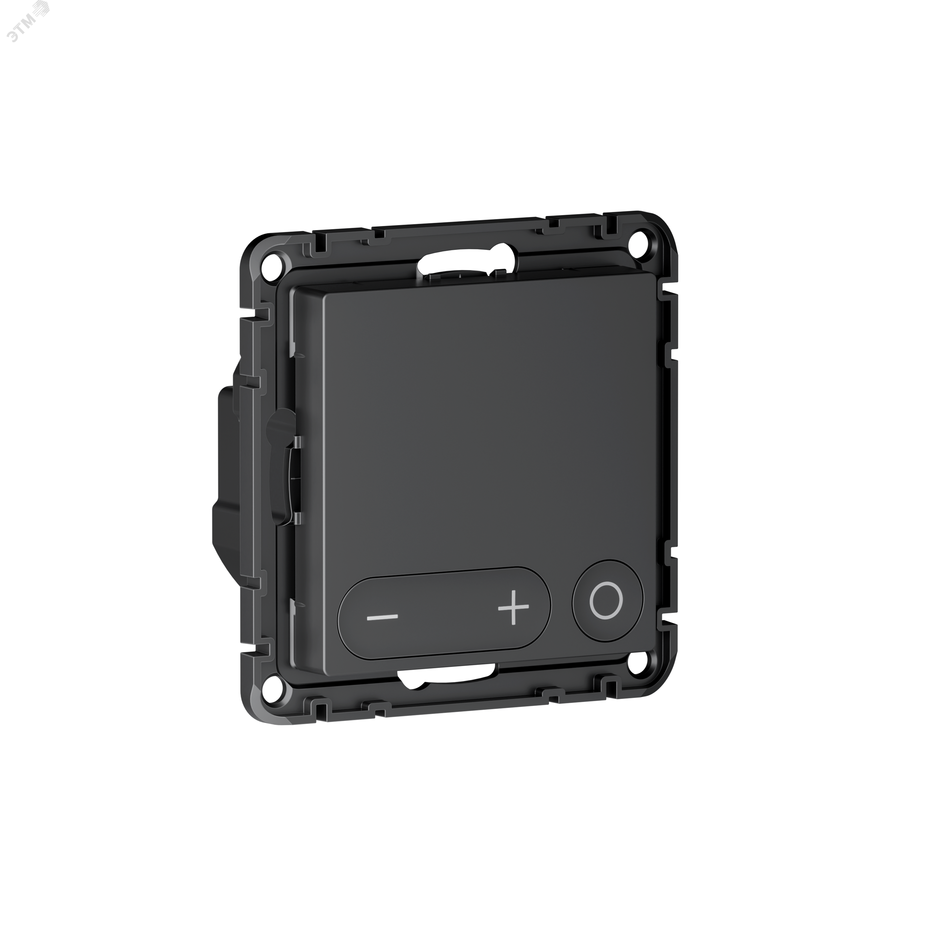 Фото товара ATLASDESIGN SMART Термостат программируемый для   электрического теплого пола, Zigbee, 16 А, мех.,  ЧЕРНЫЙ ATN001038Z