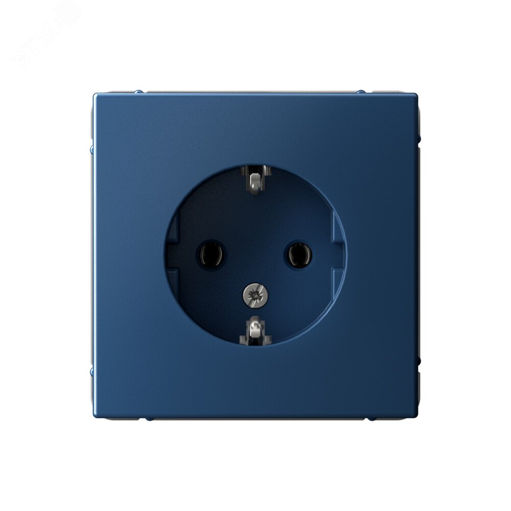 Фото товара Розетка ArtGallery 16А с заземл. механизм аквамарин SE GAL001143