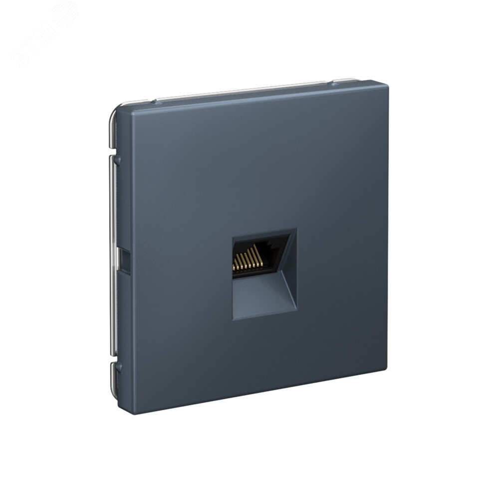 Фото товара Розетка компьютерная ArtGallery RJ45 кат.6A механизм грифель SE GAL000786