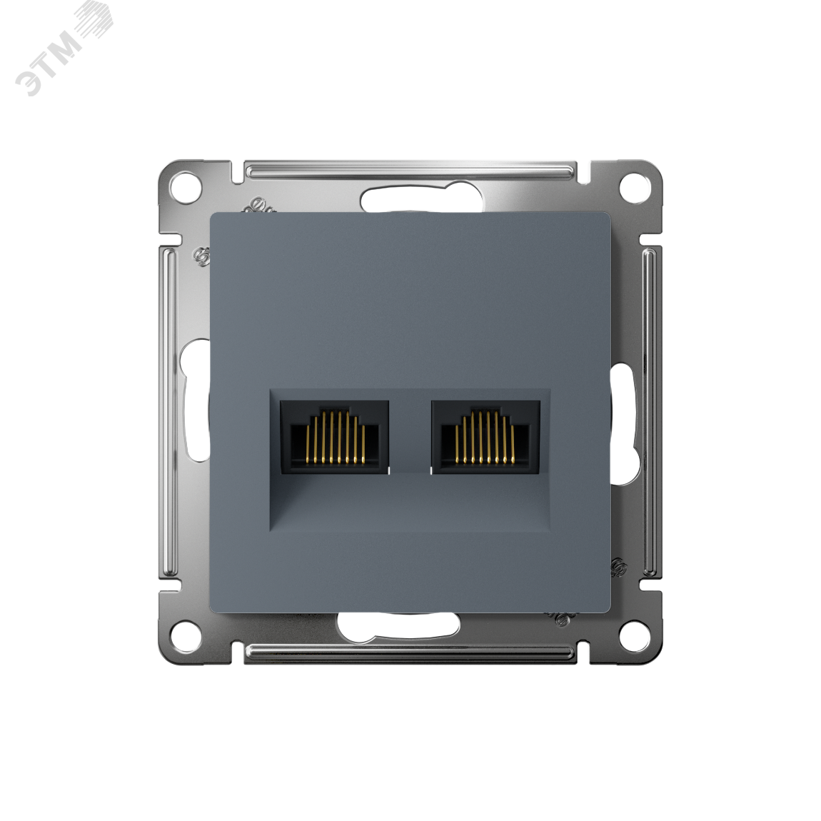 Розетка компьютерная 2-м AtlasDesign RJ45 кат.5E механизм грифель SE ATN000785