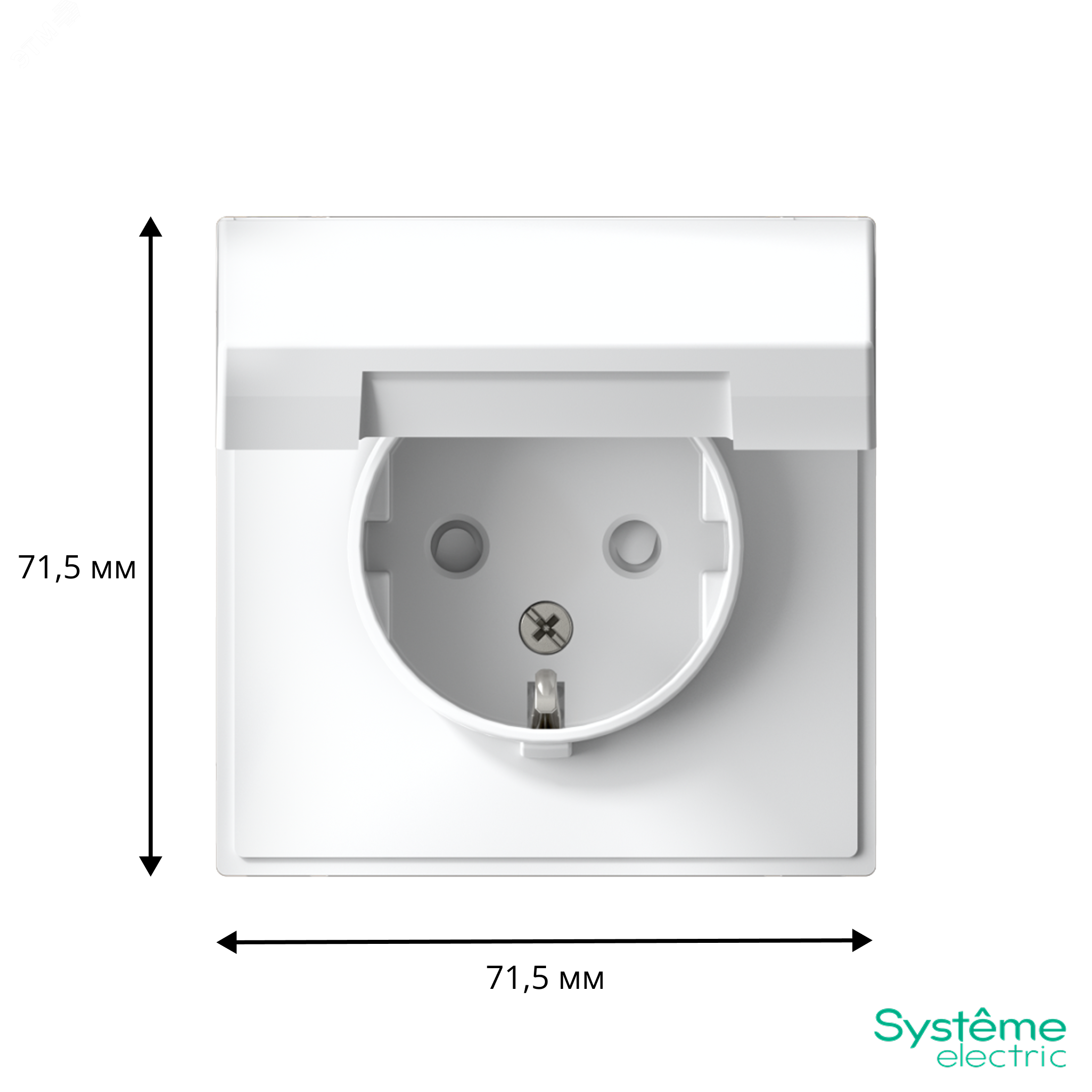 Фото товара Розетка ArtGallery 16А IP20 с заземл. защ. шторки с крышкой механизм лотос SE GAL001346