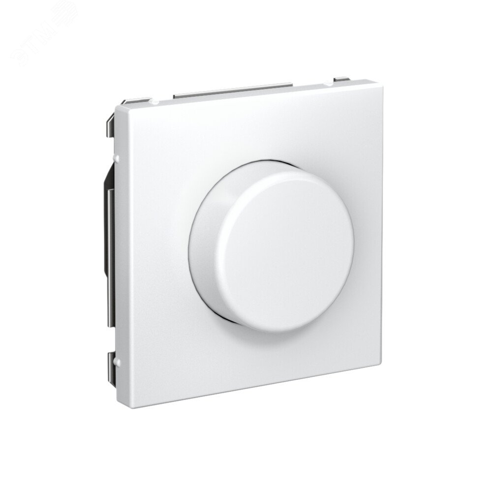 Фото товара Светорегулятор поворотно-нажимной (диммер) ArtGallery LED RC 400Вт механизм бел. SE GAL000123