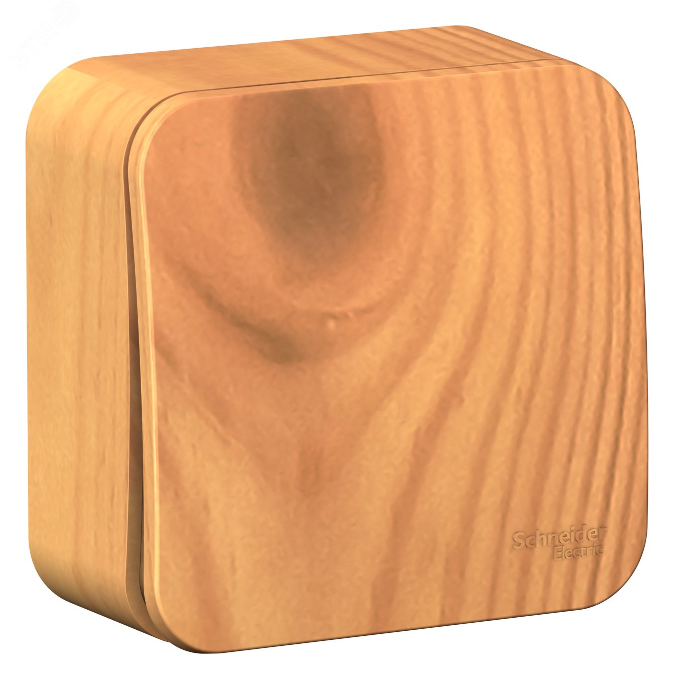 Фото товара BLANCA О/У 1-клавишный ВЫКЛЮЧАТЕЛЬ (cх.1), 10А, 250B, ЯСЕНЬ C2 BLNVA101005