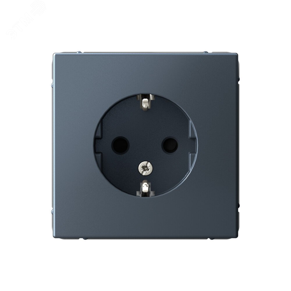 Фото товара Розетка ArtGallery 16А с заземл. защ. шторки механизм грифель SE GAL000745