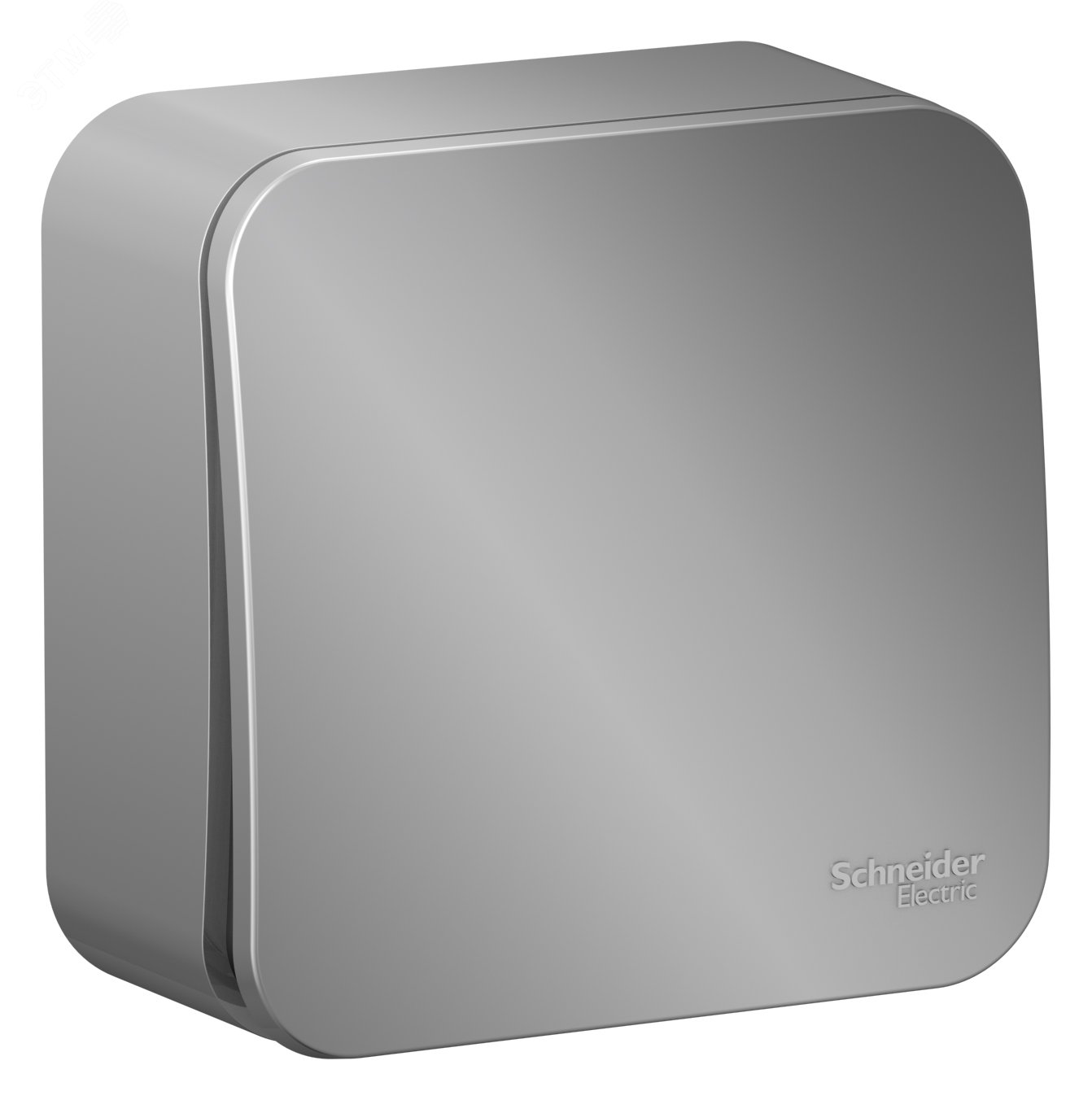 Фото товара Переключатель проходной 1-кл. ОП Blanca 10А IP20 (сх. 6) 250В с изолир. пластиной алюм. SE BLNVA106013