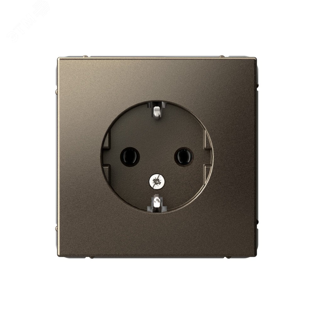 Фото товара Розетка ArtGallery 16А с заземл. механизм мокко SE GAL000643