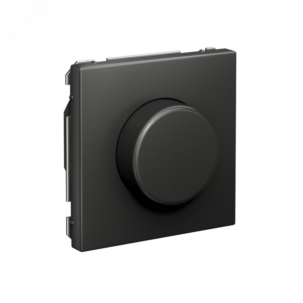 Фото товара ARTGALLERY светорегулятор (диммер) повор-нажим, LED, RC, 400Вт, механизм, базальт GAL001423