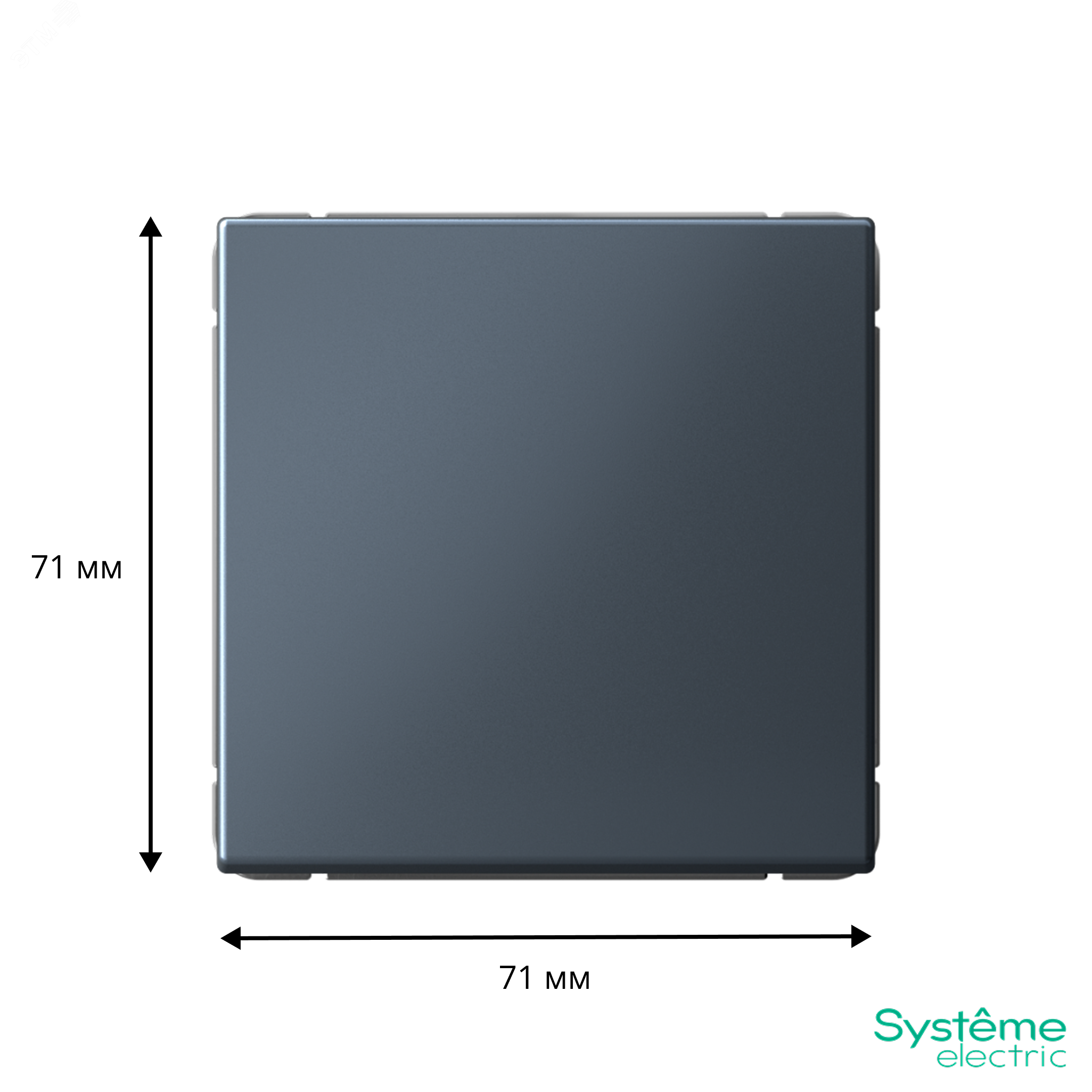 Фото товара ARTGALLERY 1-клавишный ПЕРЕКЛЮЧАТЕЛЬ, 10АХ, механизм, быстрозажимные клеммы, ГРИФЕЛЬ GAL000761S