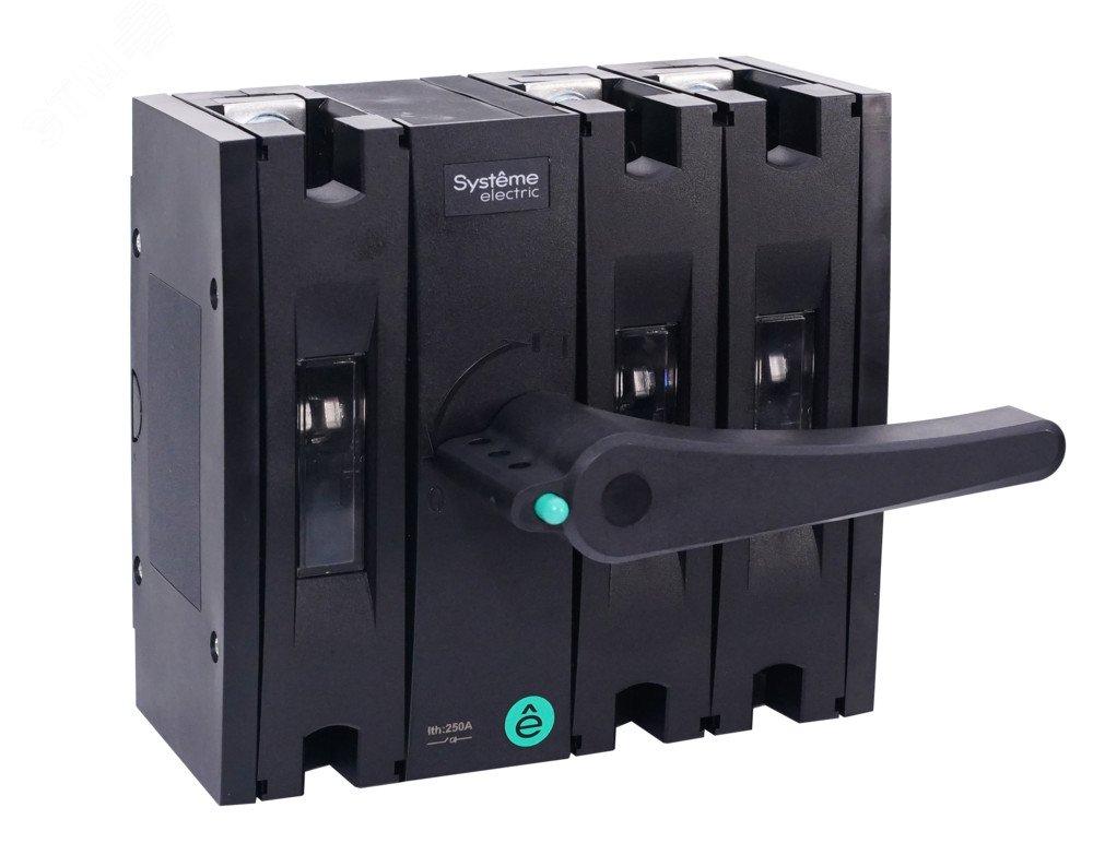 ВЫКЛЮЧАТЕЛЬ-РАЗЪЕДИНИТЕЛЬ SP SD250 4P 250A ФРОНТ.РУК. SSD02504MF0250