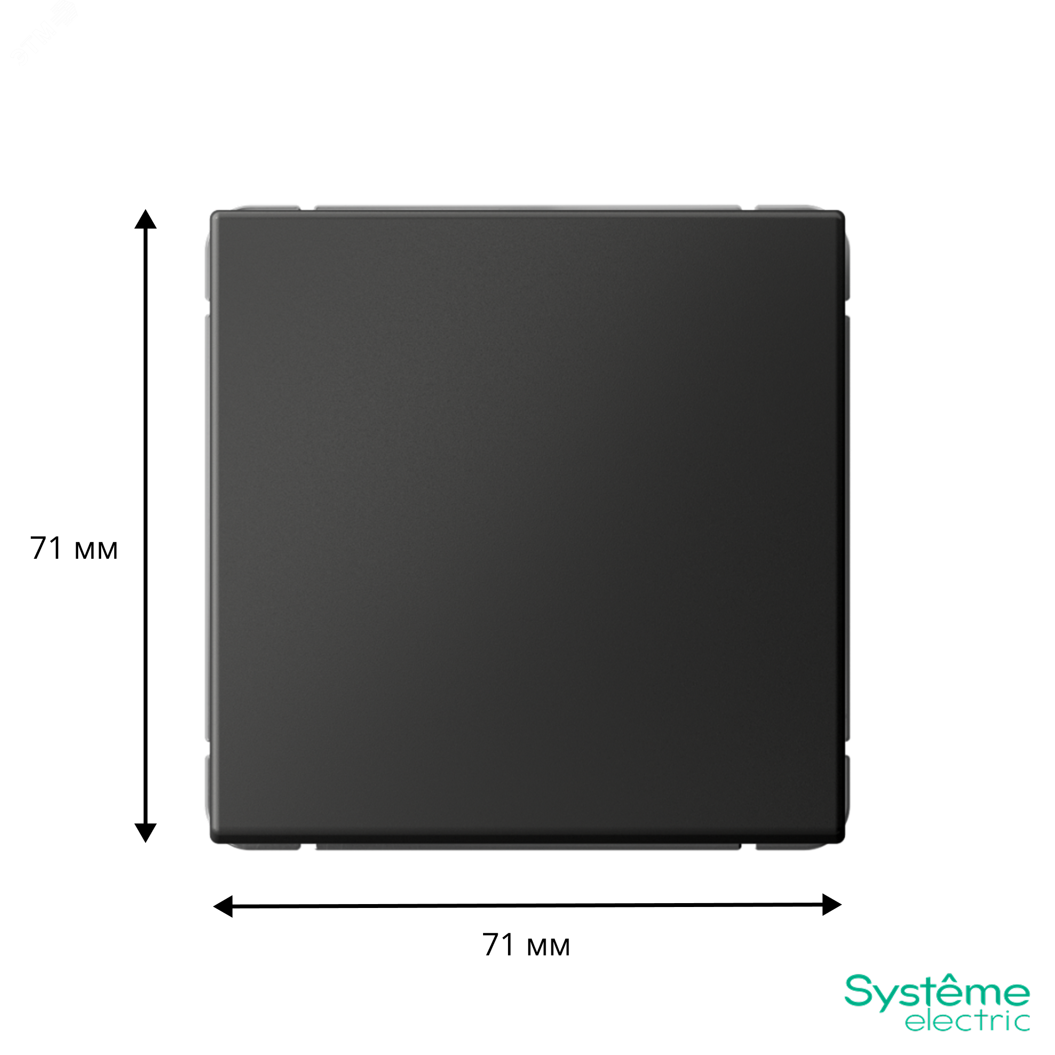 Фото товара ARTGALLERY 1-клавишный ПЕРЕКЛЮЧАТЕЛЬ, 10АХ, механизм, быстрозажимные клеммы, БАЗАЛЬТ GAL001461S