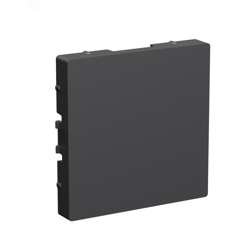 Фото товара ATLASDESIGN ЗАГЛУШКА без суппорта для многопостовых рамок, БАЗАЛЬТ ATN001409