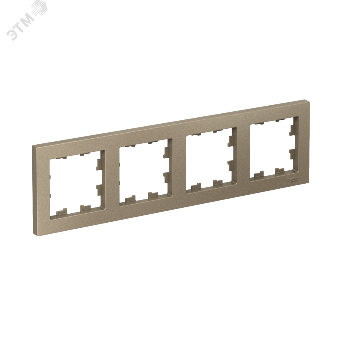 Рамка 4-м AtlasDesign универс. шампань SE ATN000504