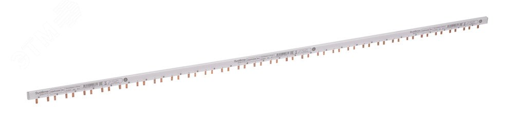 City9 Set Шина гребенчатая 2P (L1L2) шаг 18мм 56 модулей 63А C9XPH256