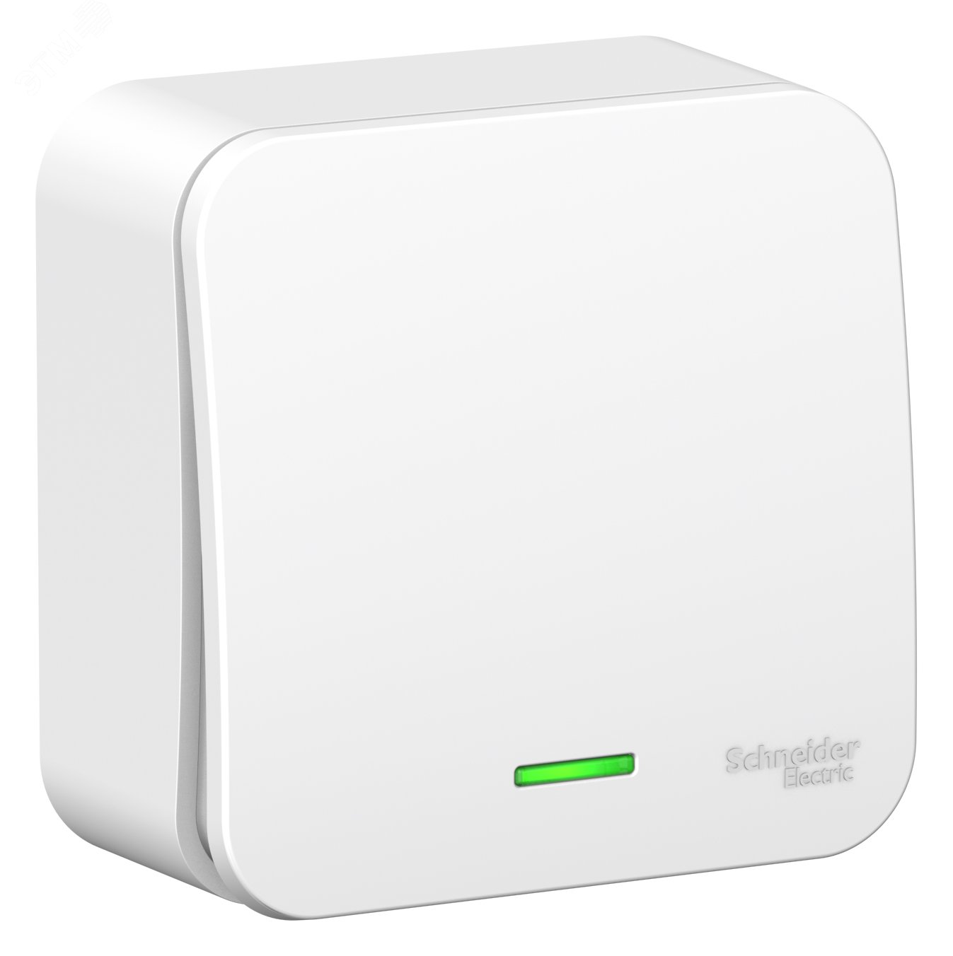 Фото товара BLANCA О/У 1-клавишный ВЫКЛЮЧАТЕЛЬ (cх.1) с подсв.ИЗОЛ.ПЛ.,6А,250В,БЕЛЫЙ C2 BLNVA061111