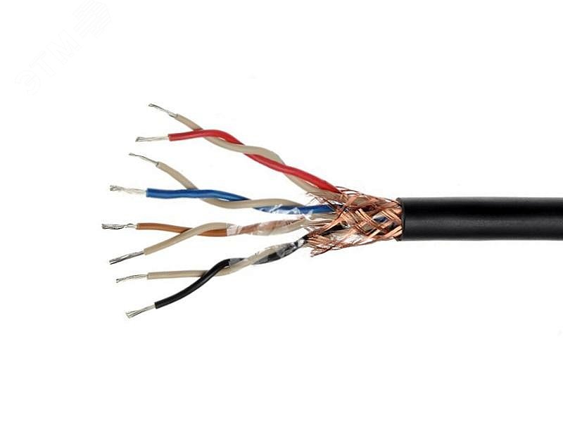 Провод монтажный МКЭШВнг(А)-LS 4х2х1 ТРТС барабан 657239