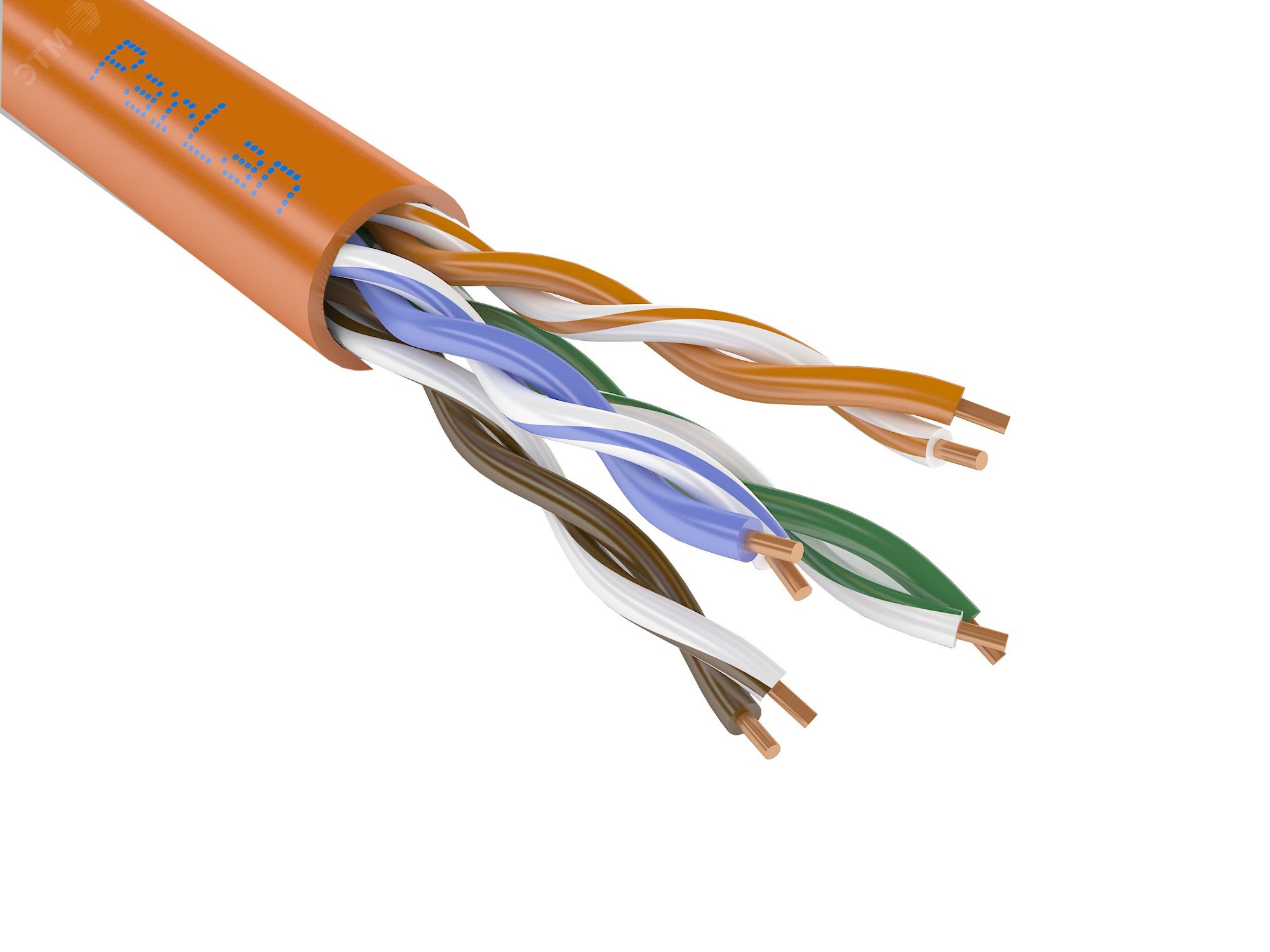 Фото товара Витая пара ParLan U/UTP Cat 5e ZH нг(А)-HF 4х2х0.52 110813