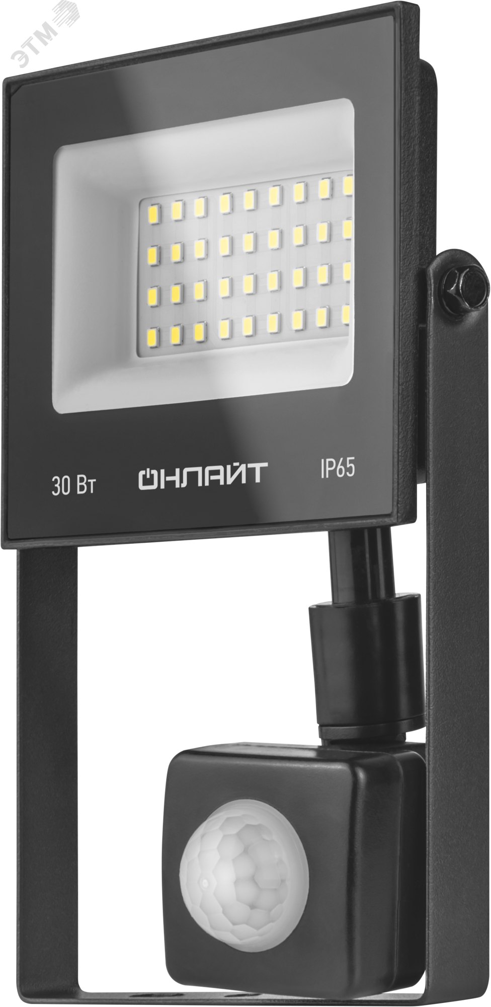 Прожектор светодиодный ДО-30w с ИК датчиком 6500К 2400Лм IP65 36434
