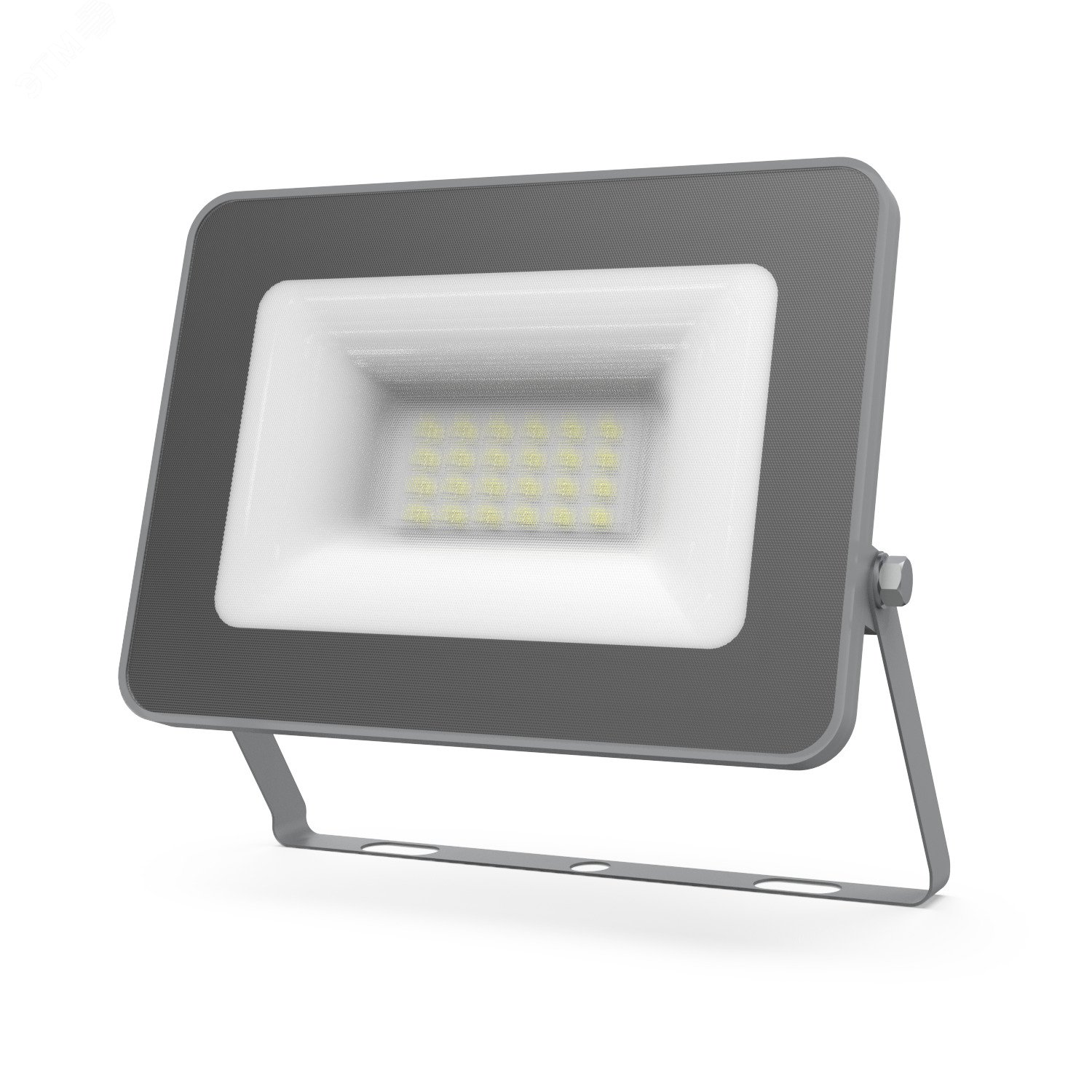 Прожектор светодиодный Qplus 20 W 1700 lm IP65 6500K графитовый серый 1/20 690511320