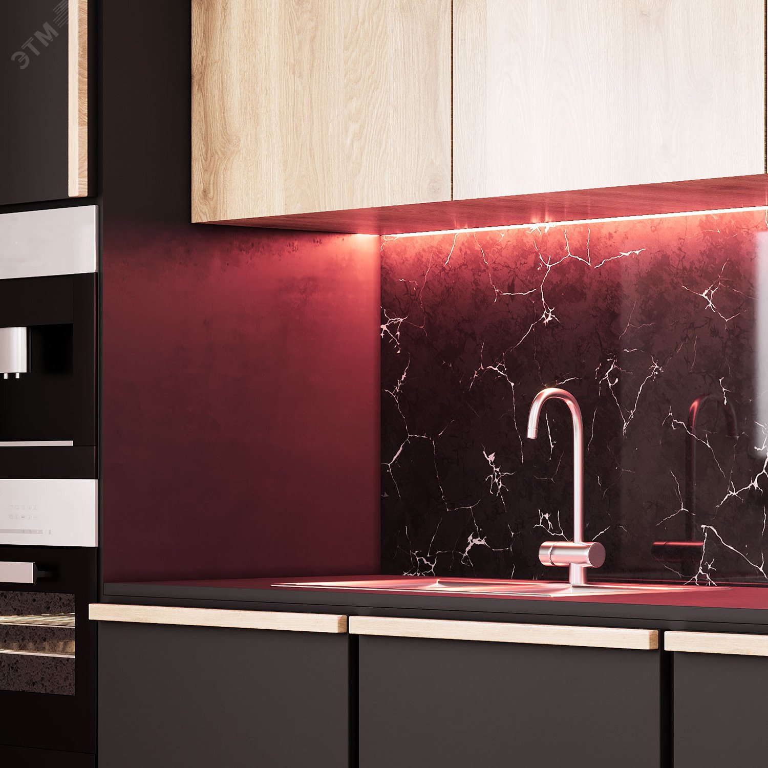 Лента Gauss Basic LED 5050/60 12V 10W/m 700lm/m RGB 10mm IP20 5m 1/100