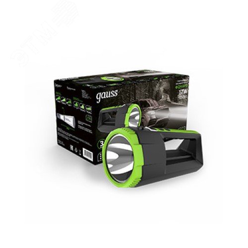 Фонарь прожекторный модель GFL702 17W 900lm Li-ion 10000mAh диммируемый LED 1/12 GF702