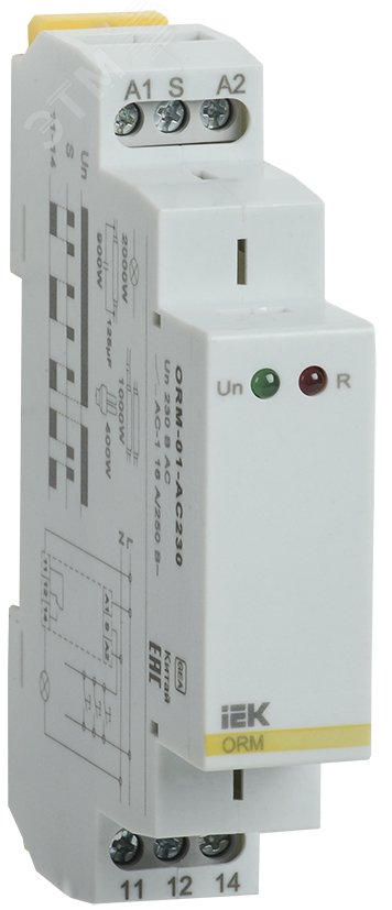 Фото товара Импульсное реле ORM. 1 конт. 230 В AC ORM-01-AC230