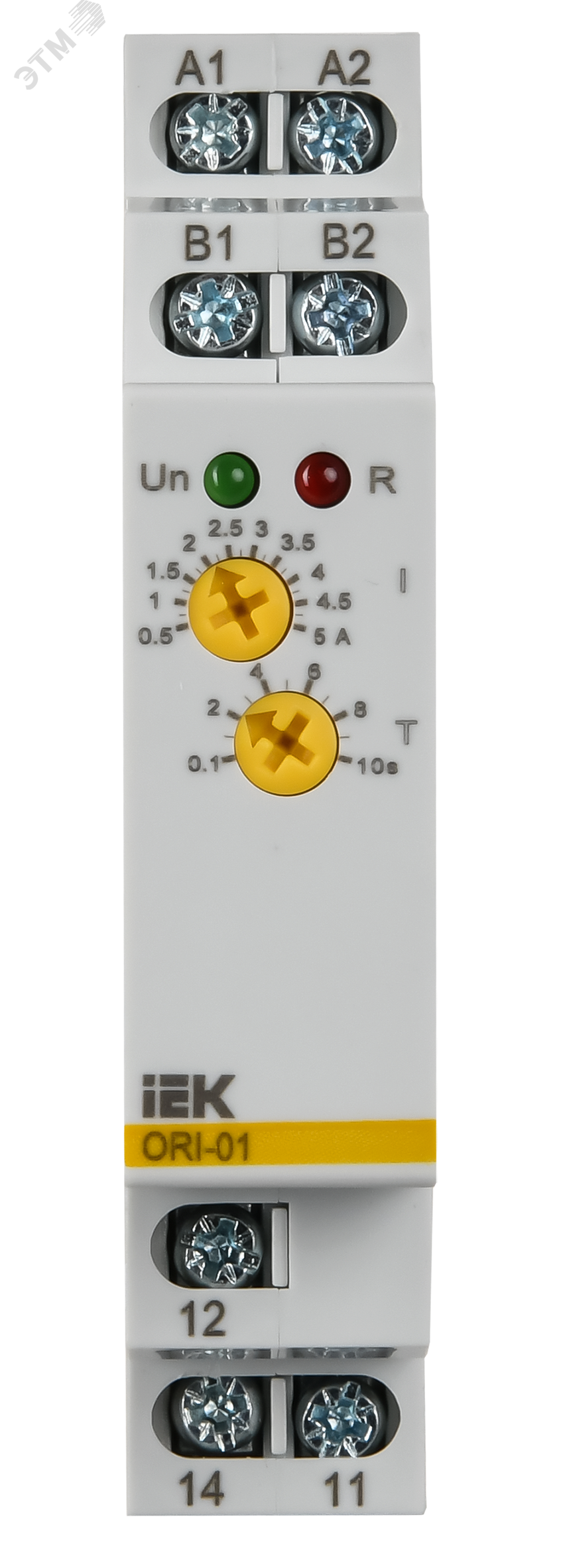 Реле тока ORI. 0,5-5 А. 24-240 В AC / 24 В DC ORI-01-5