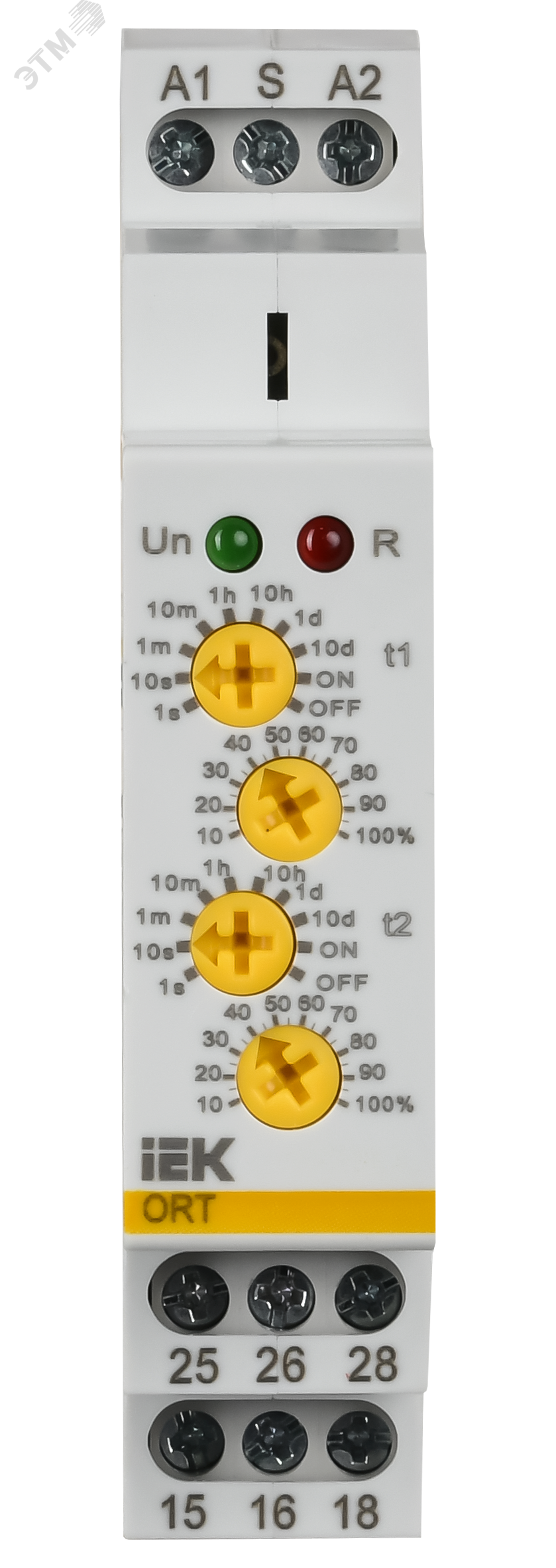 Реле задержки выключения ORT. 1 конт. 12-240 В AС/DC ORT-B1-ACDC12-240V