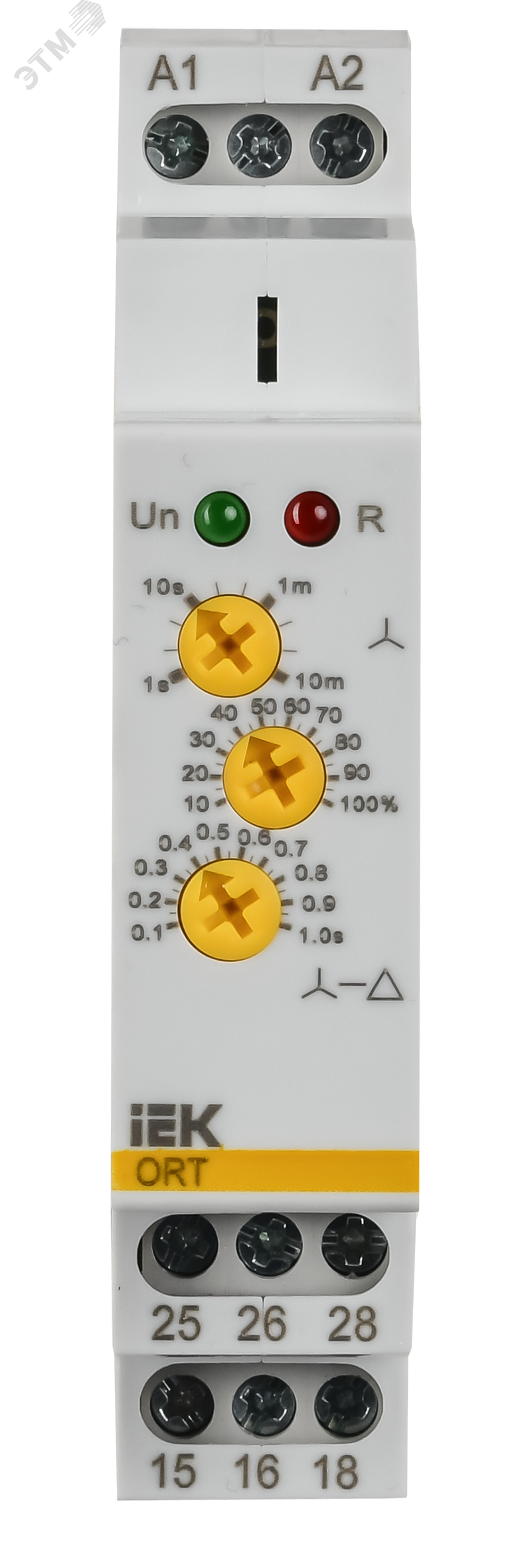 Реле пуска звезда-треугольник ORT.12-230 В AC/DC ORT-ST-ACDC12-240V
