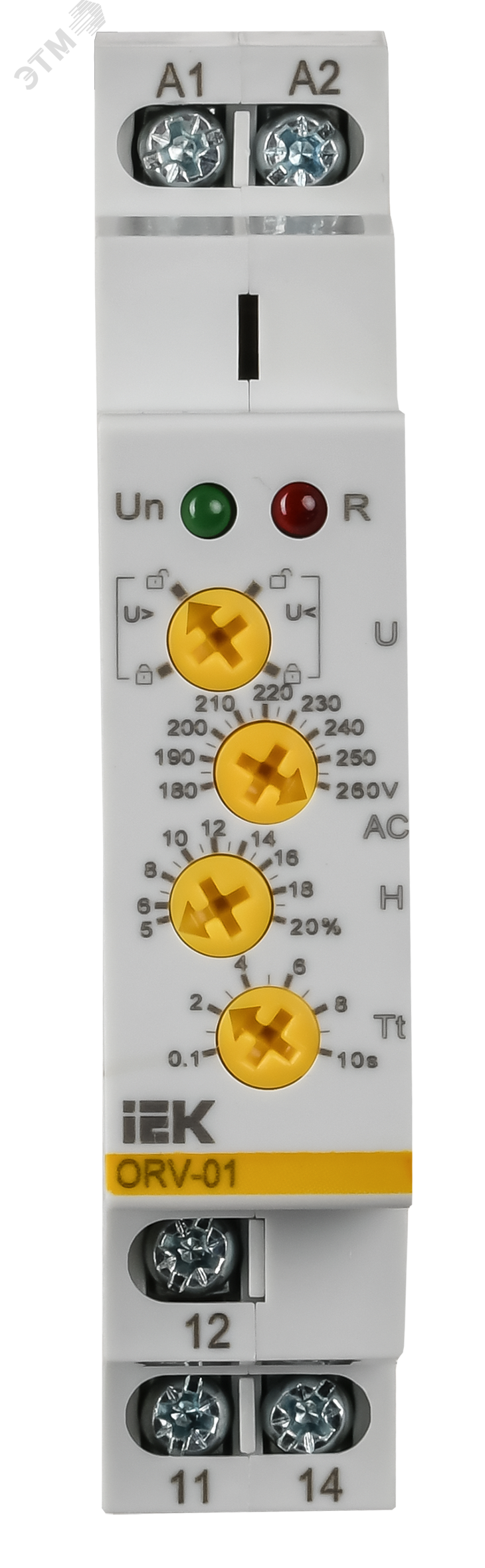 Реле напряжения ORV. 1ф 220 В AC ORV-01-A220