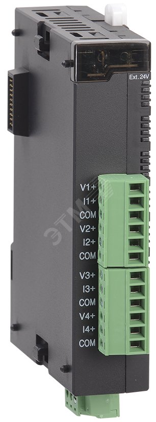 Фото товара Модуль расширения каналами аналового ввода ПЛК S. 4AI PLC-S-EXA-0400