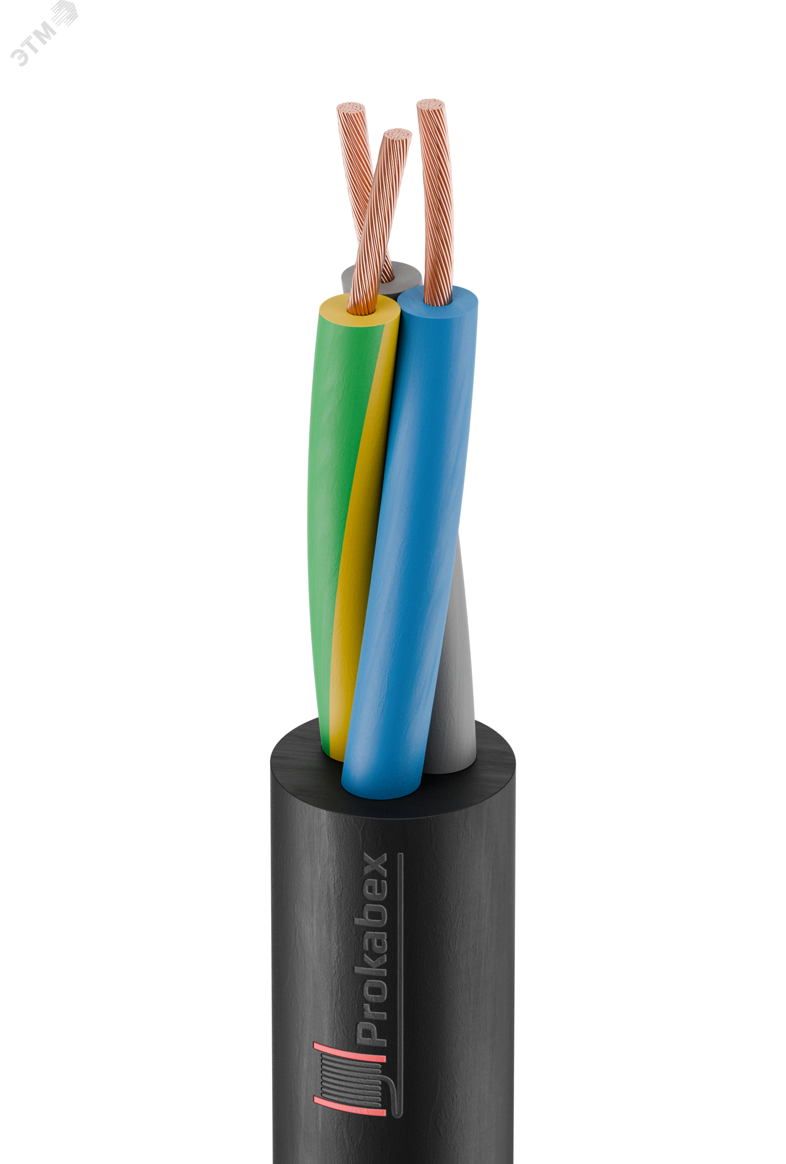 Кабель силовой КГТП-ХЛ 3х2,5(N,PE) 220/380 -2ТРТС ТХМ00423978