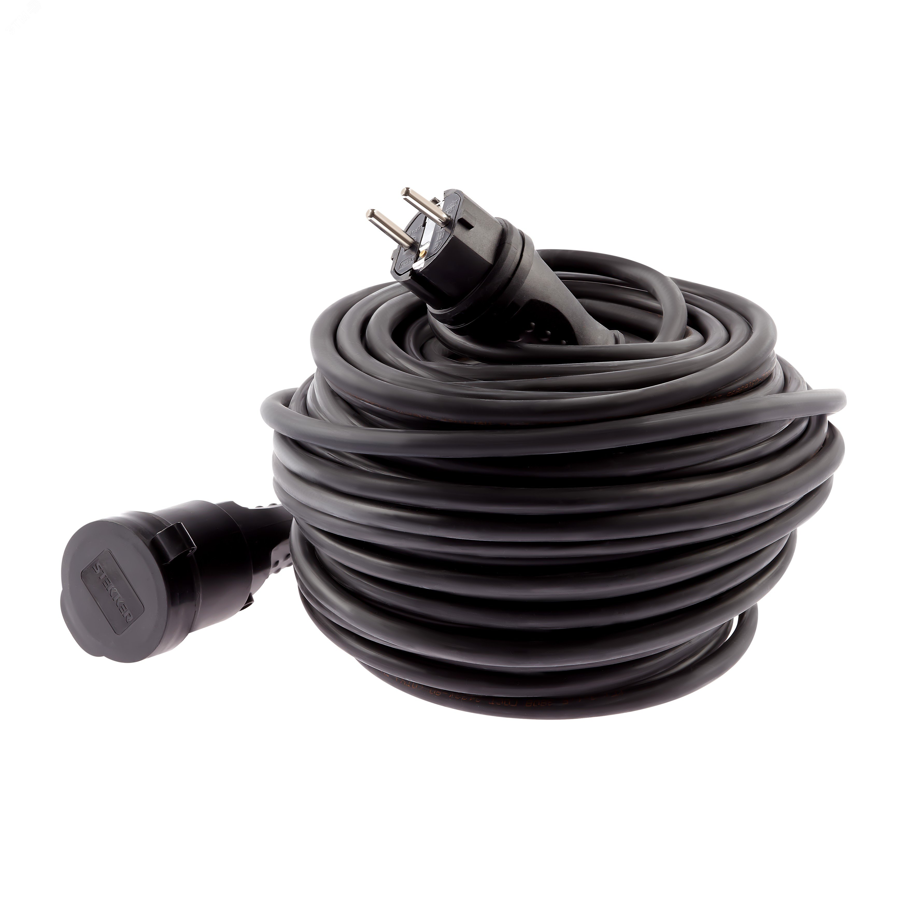 Удлинитель силовой UPx-1e-3x2,5-50m-IP44(KG) в бухте с заземлением 1 розетка 50 м КГ 3х2,5мм2 Б0050866