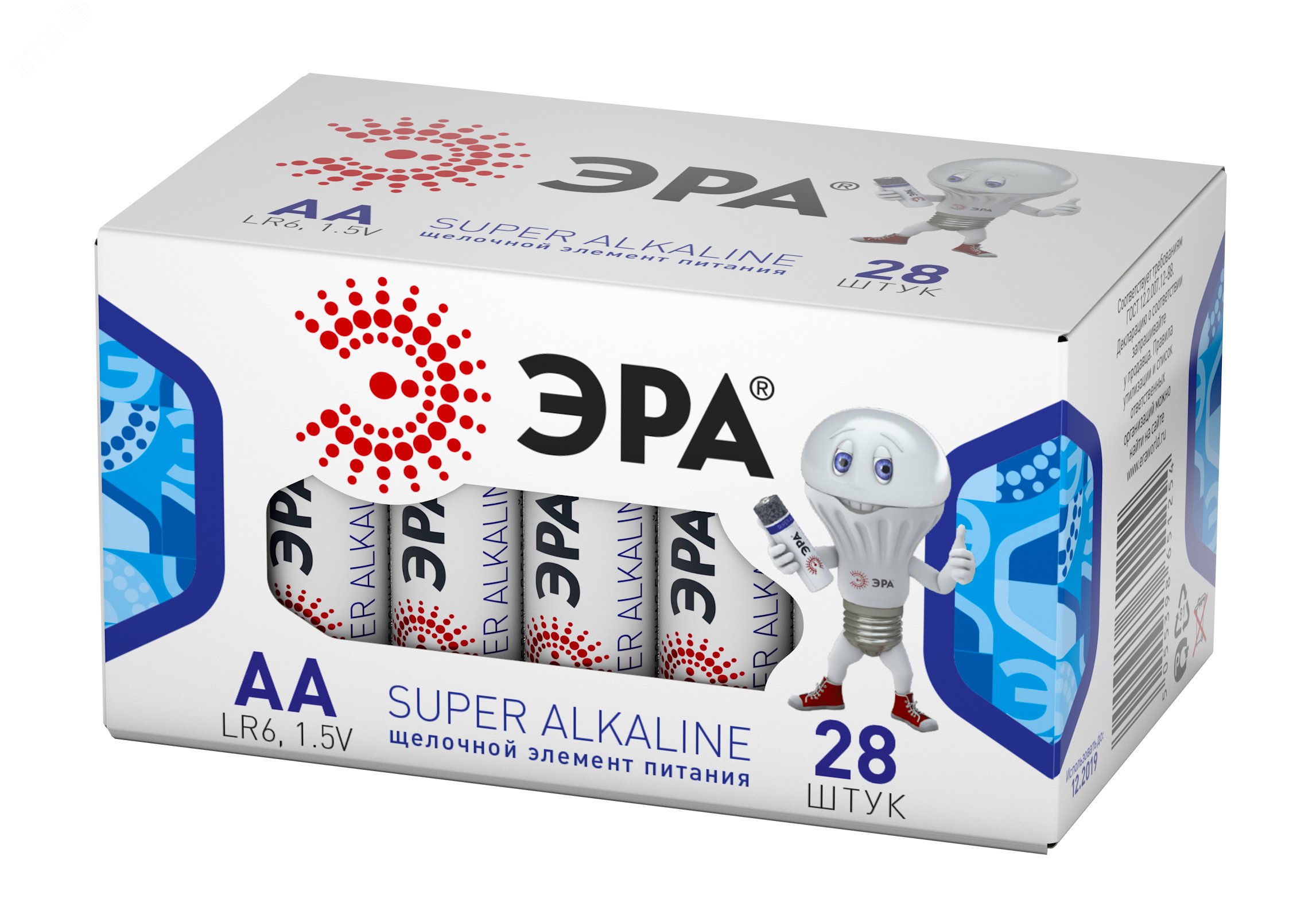 Батарейки LR6-28 box SUPER Alkaline (28/840/18480) Б0002910