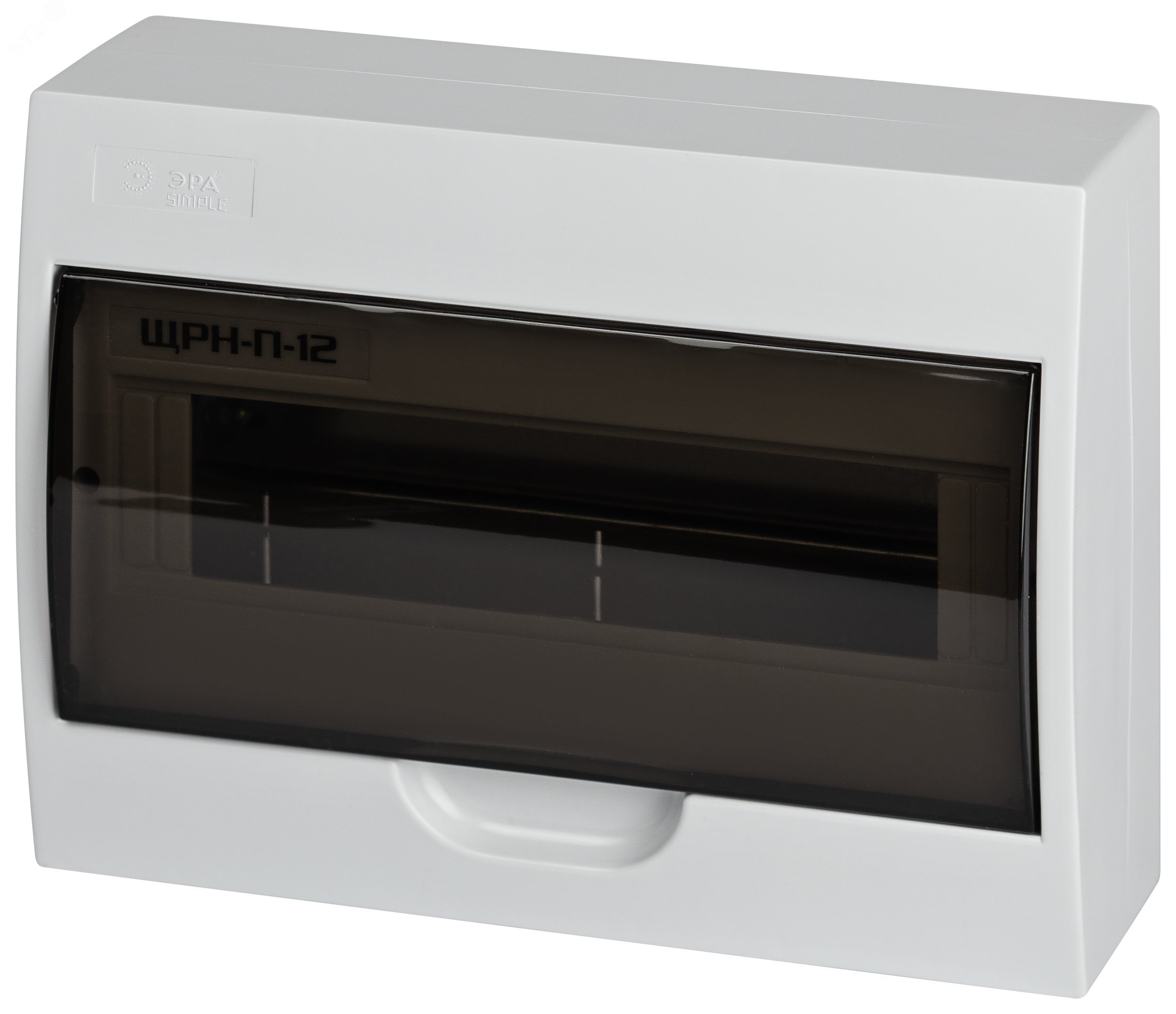 Корпус пластиковый ЩРН-П-12 SIMPLE без шин и монт. комп. BOXS12_E Б0047723