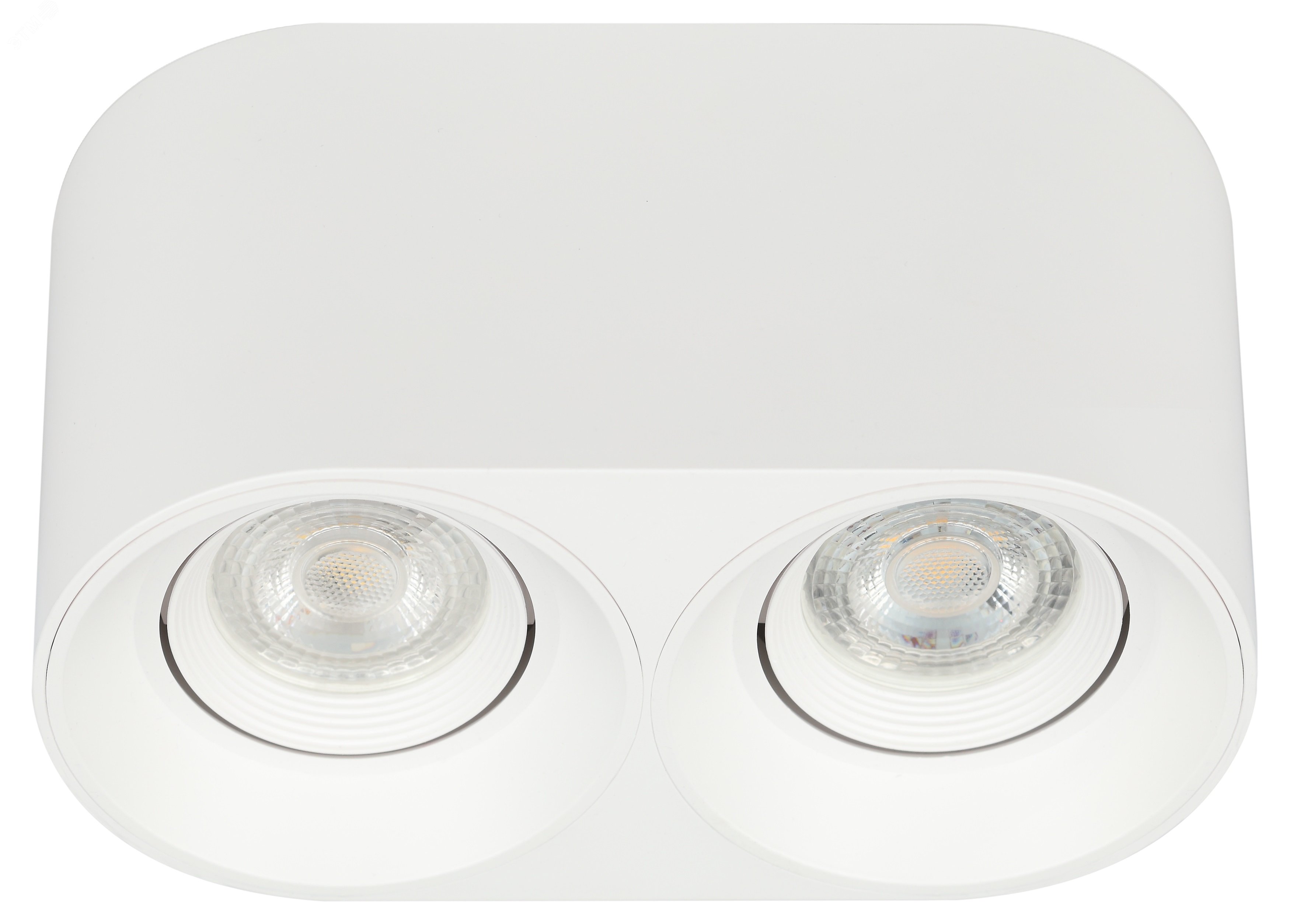 Светильник настенно-потолочный спот OL25-2 WH MR16/GU5.3, белый, поворотный Б0054384