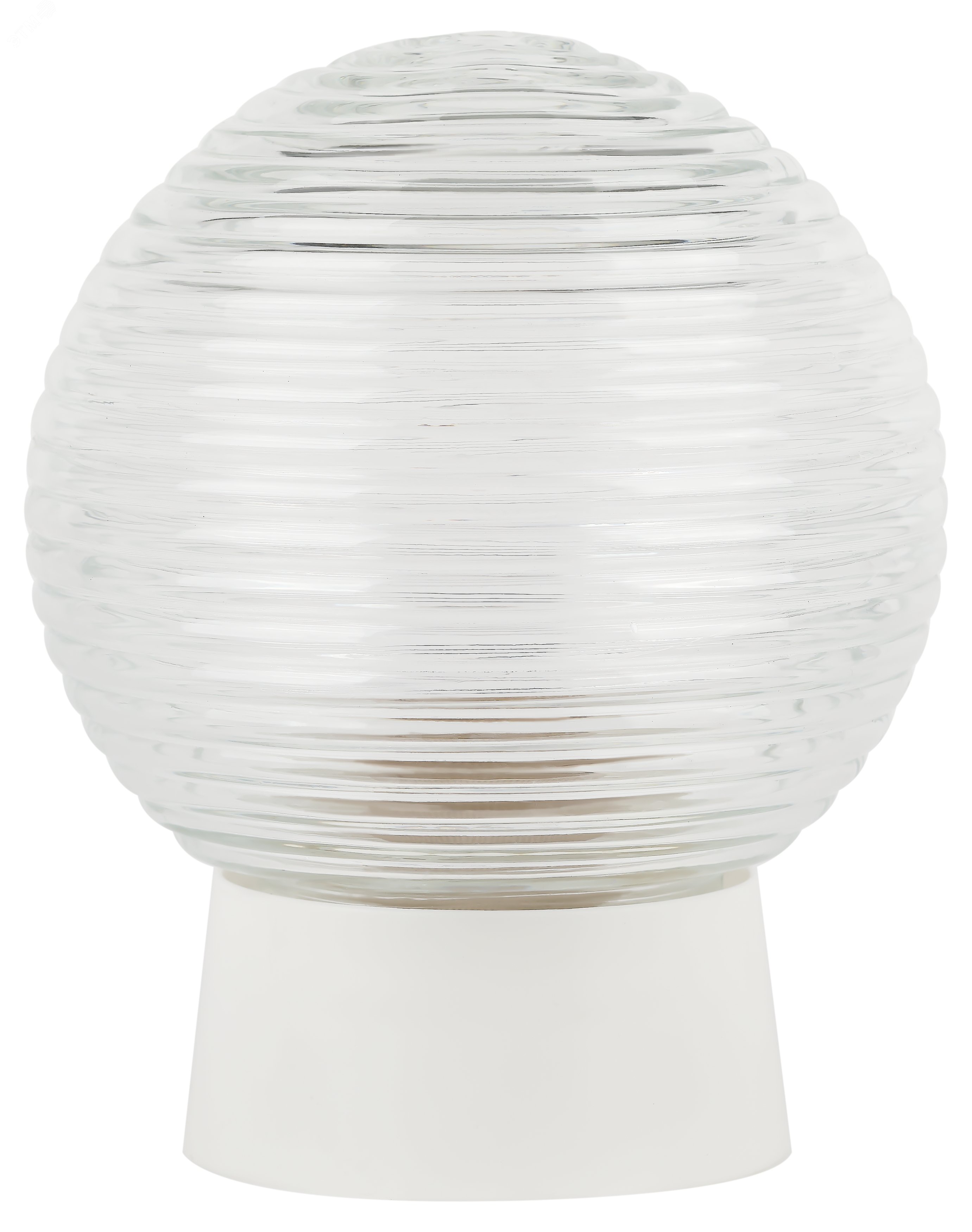 Светильник НБП 01-60-004 с прямым основанием Гранат стекло IP20 E27 max 60Вт D150 шар Б0052008