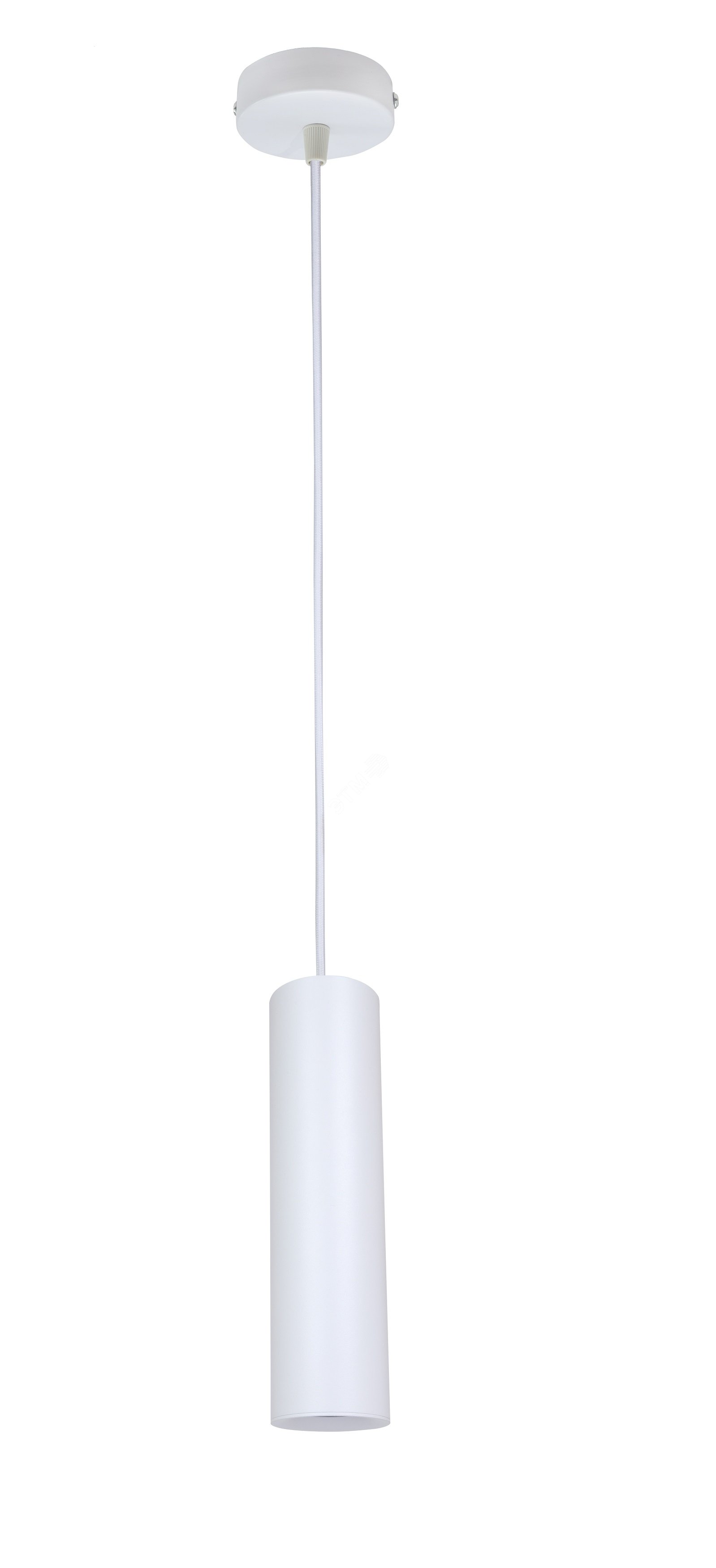 Фото товара PL1 COB -10 WH 300 Подвес Светильники подвесной светодиодный COB, 10W, D80*300мм, белый (20/240) Б0041507
