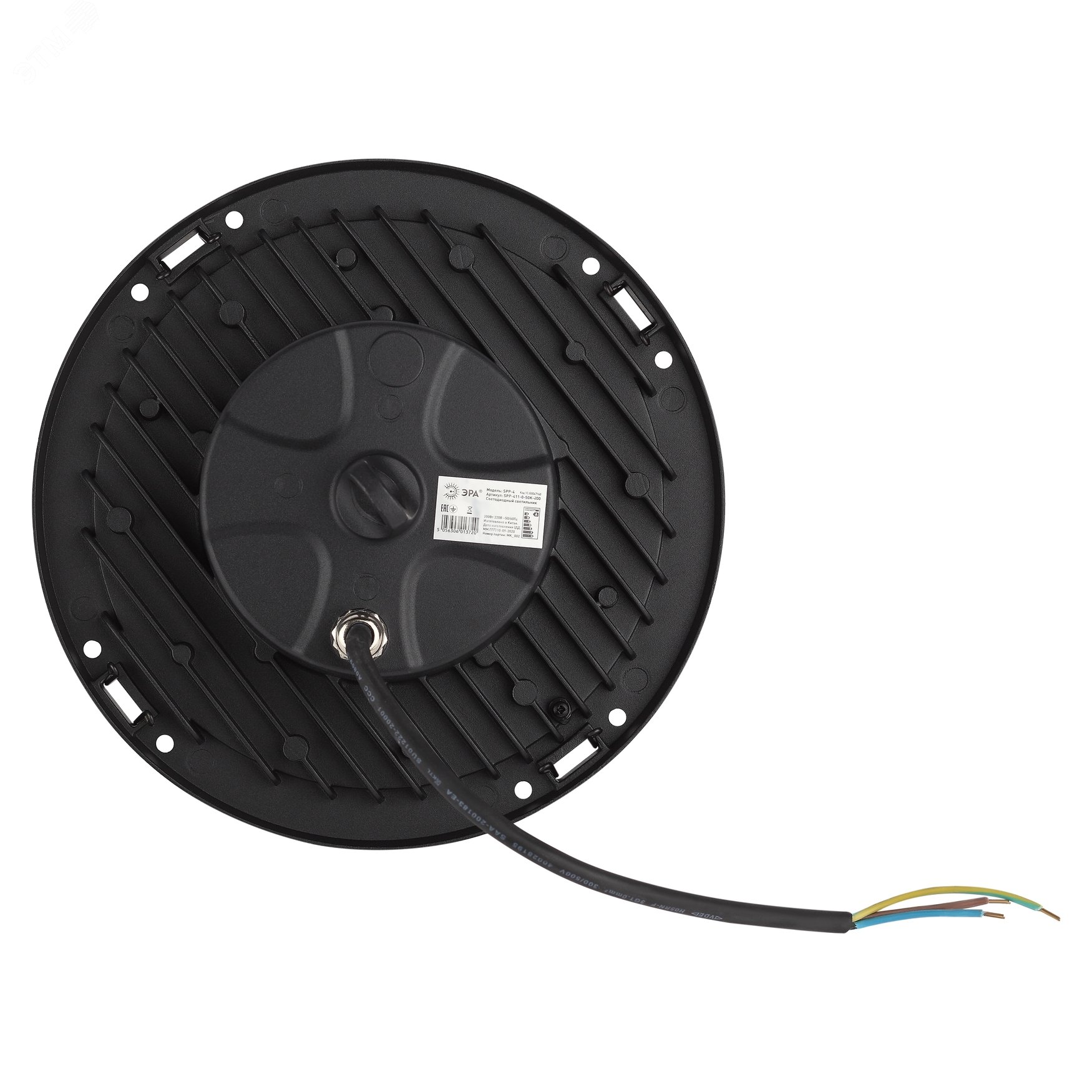 Светильник подвесной SPP-411-0-50K-200 200Вт 24000лм 5000К Кп<5% КСС Д IC IP65 LED (High Bay) для высоких пролетов Б0047165
