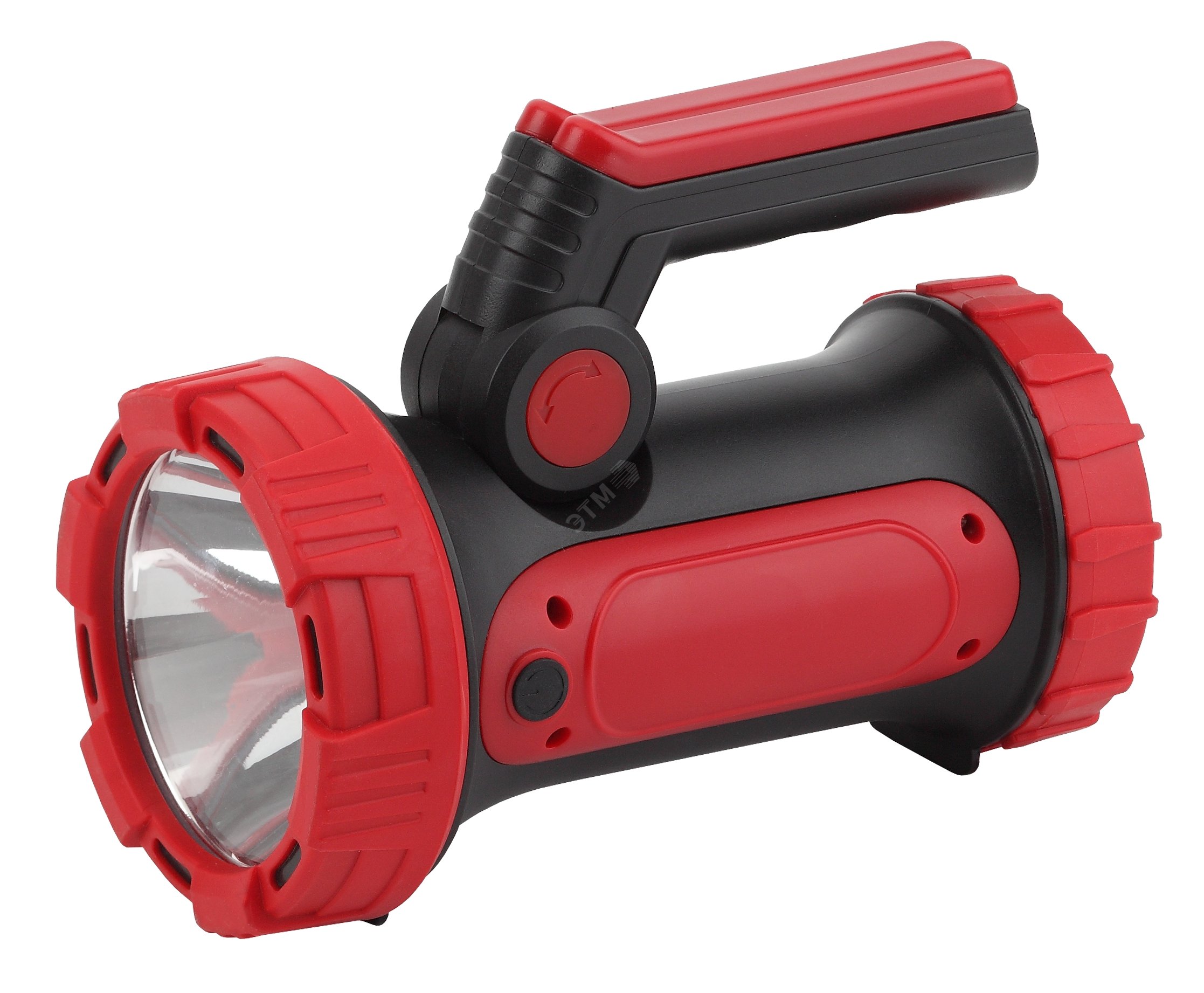 Фото товара Фонарь-прожектор аккумуляторный SMD 10Вт + боков. COB IP65 литиевый аккум. 3.7В 6А.ч microUSB Б0041473