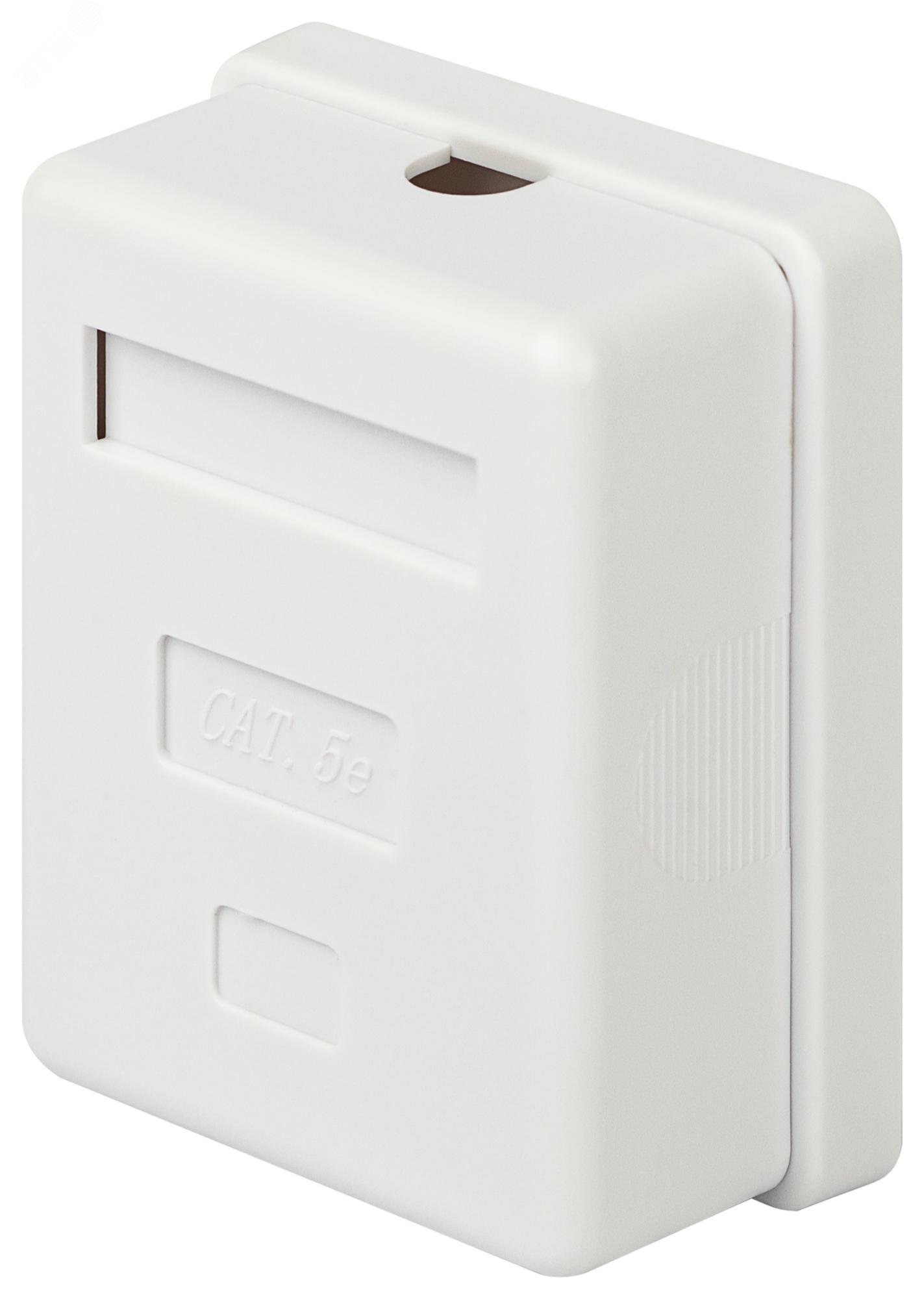 Розетка компьютерная 1-м RJ45 кат.5E неэкранир. Б0056900