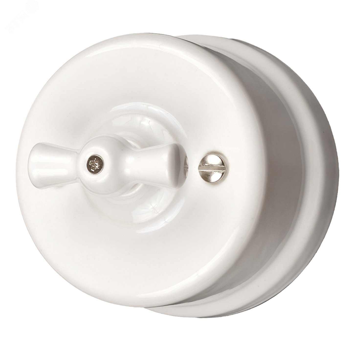 Выключатель 1кл. керамика бел. B1-200-01