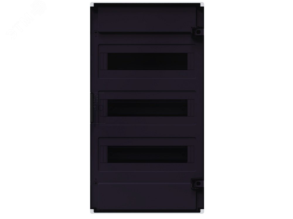 Щит распределительный навесной с пластиковой черной прозрачной дверцей на 36 модулей, OptiBox Pro 36-NKR-IP40 379803