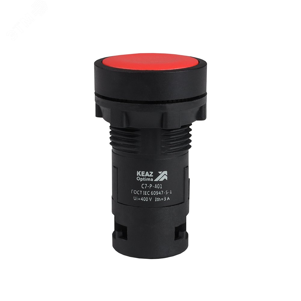 Кнопка OptiSignal Compact D22 C7-P-401 красная 1НЗ XB7NA42 362027