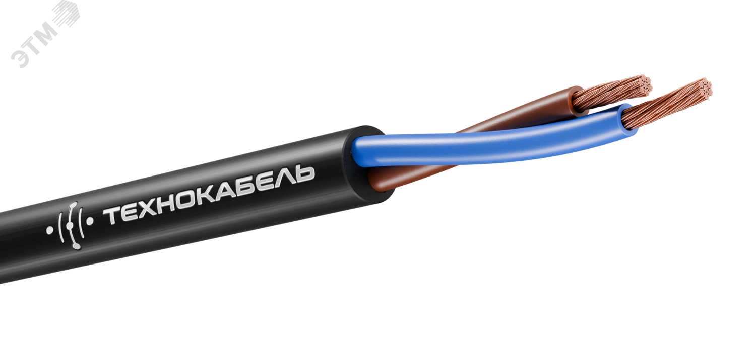 Кабель силовой КГТП-ХЛ 2х2,5(N) 220/380-3 ТРТС 00-00151429