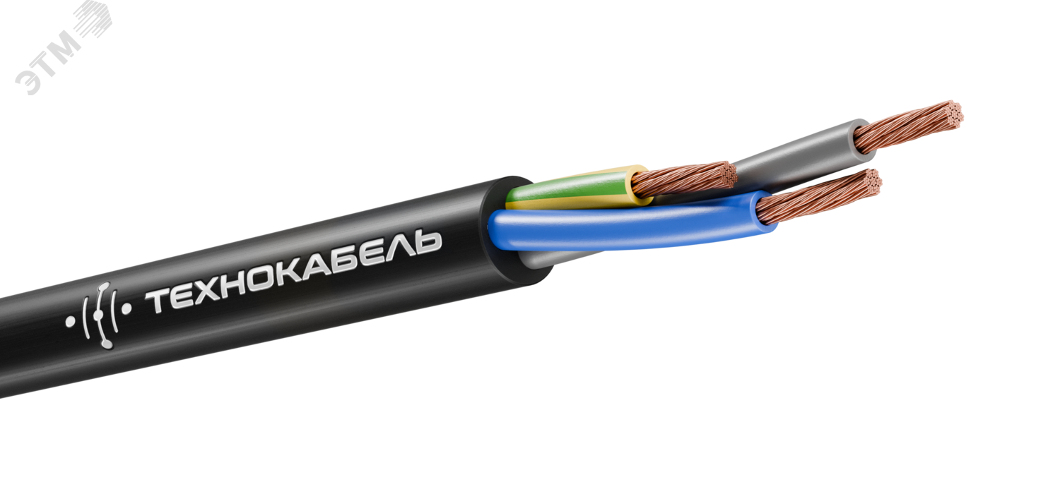 Кабель силовой КГТП-ХЛ 3х6(N,PE) 380/660-2 ТРТС 00-00151613