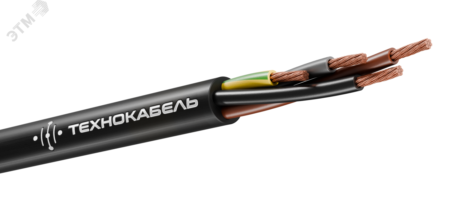 Кабель силовой КГТП-ХЛ 4х2,5(PE) 380/660-3 ТРТС 00-00151697