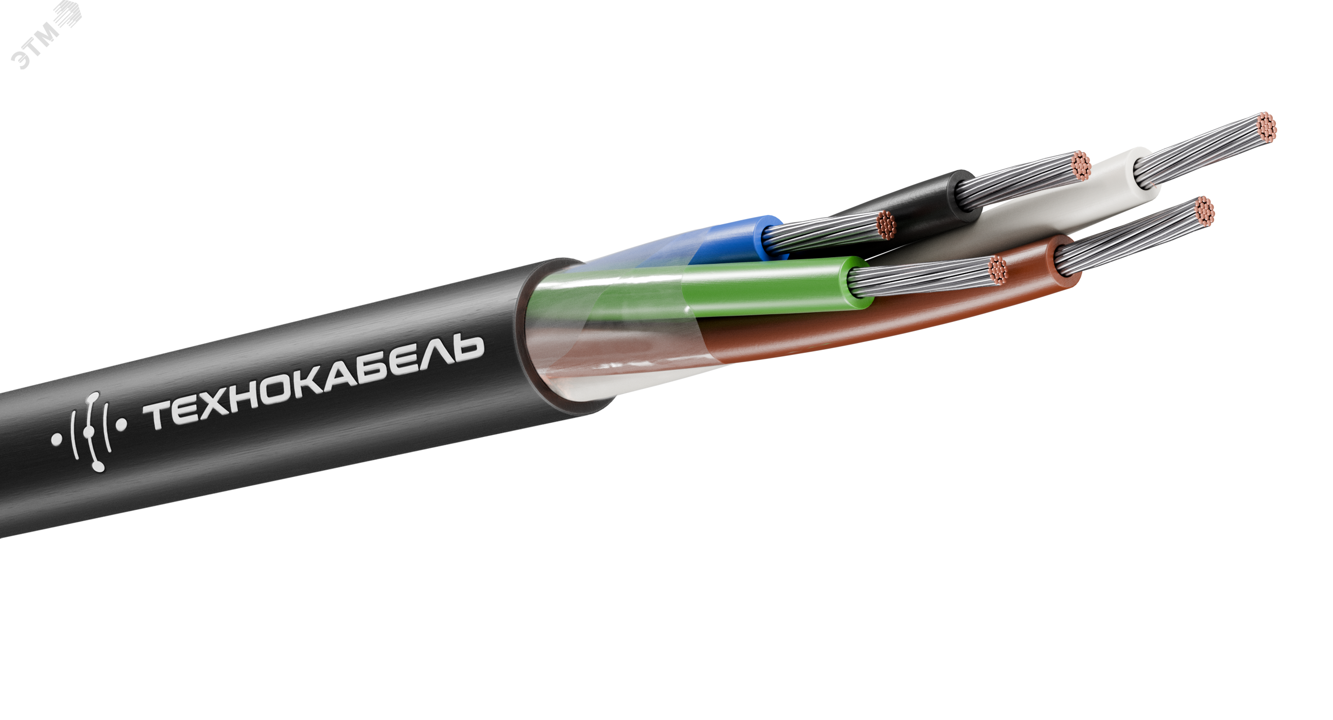 Кабель монтажный МКШ 5х0,75 (100 м) ТРТС 00-00156105