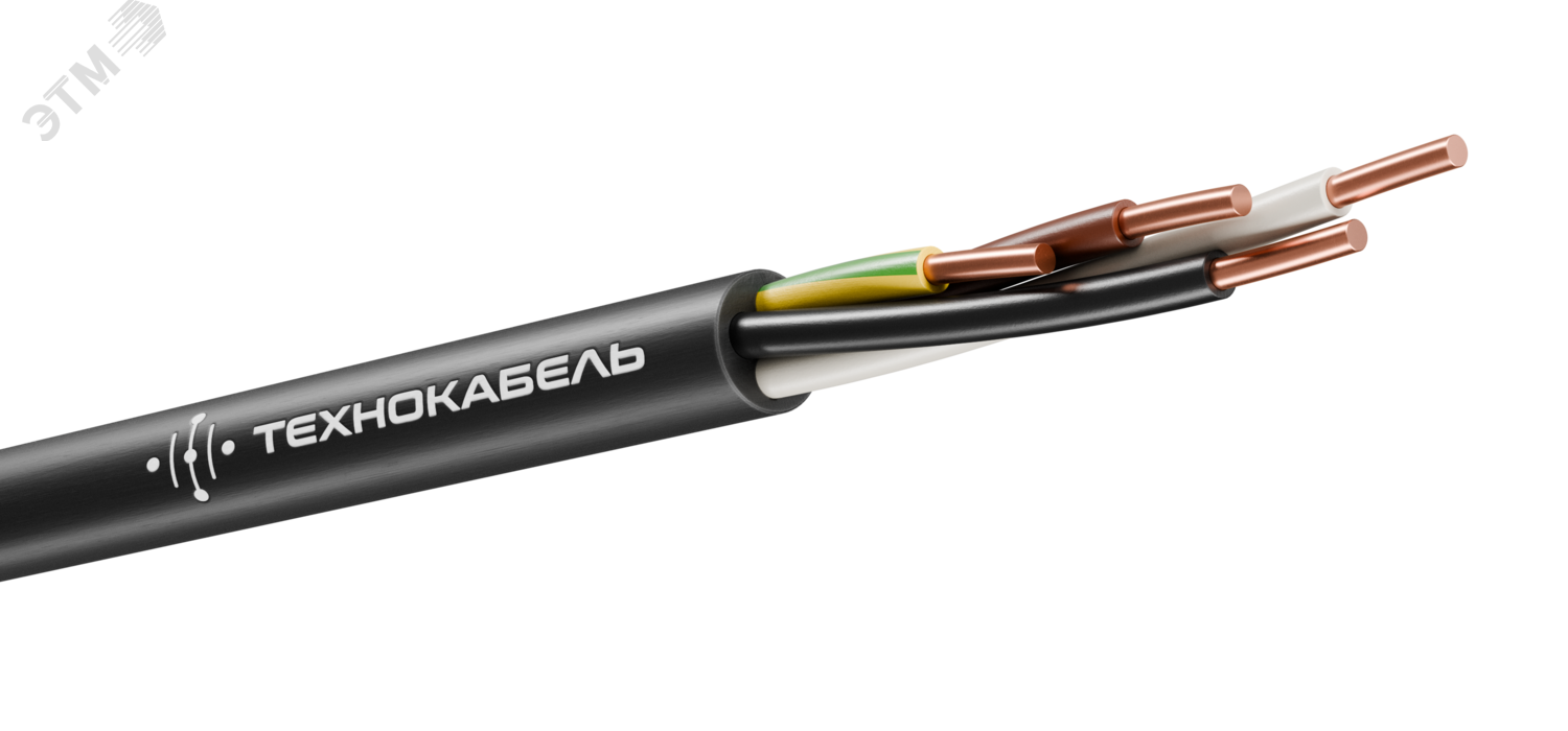 Кабель силовой ВВГнг(А)-LS 4Х4 ок(PE)-0.660 ТРТС 00-00148326