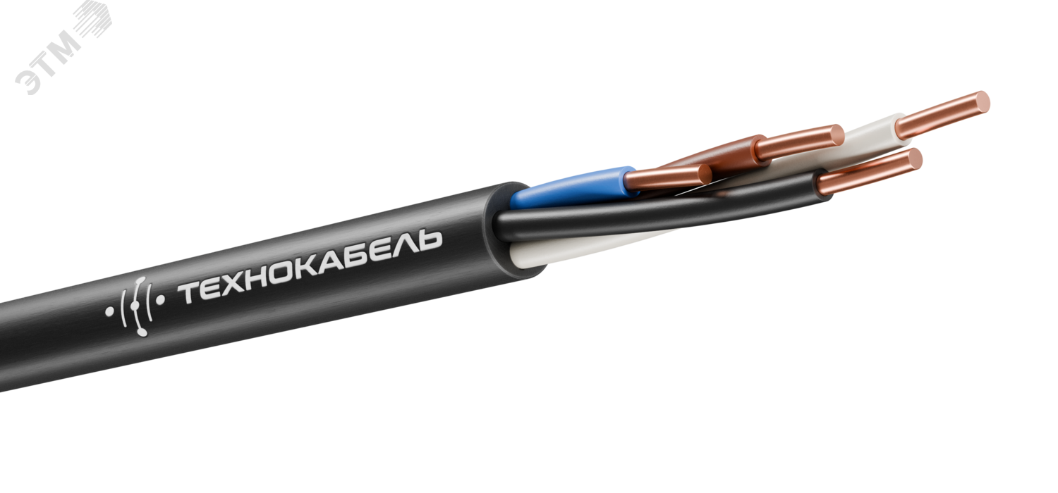 Кабель силовой ВВГнг(А)-LS 4Х1.5 ок(N)-0.660 ТРТС 00-00148502