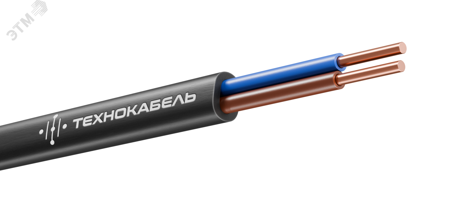 Кабель силовой ВВГ-Пнг(А)-LS 2Х1.5ок(N)-0.660 ТРТС 00-00148488